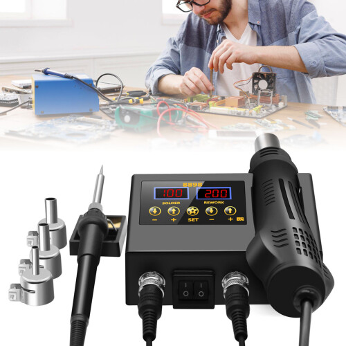 Multifunction Soldering Station Digital Display Soldering Iron 1