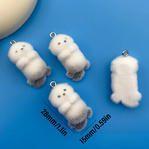 20Pcs Set Delightful 3D Otters Pendants Perfect Accessories 2