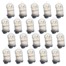 20Pcs Set Delightful 3D Otters Pendants Perfect Accessories