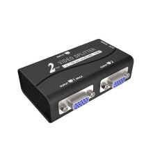 VGA Signal Splitter 1Input to 2Output VGA Splitter for