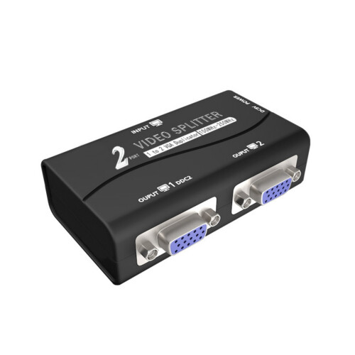 VGA Signal Splitter 1Input to 2Output VGA Splitter for