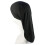 Long Tail Hair Wrap Caps for Men Soft Polyester Head Wrap Quick 4
