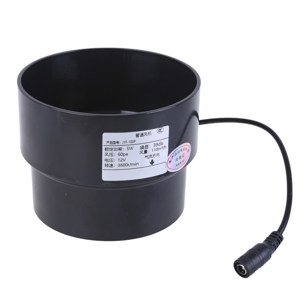 12V Exhaust Duct Fan 110Mm-100Mm For Ventilation In Bathroom 7627000050120