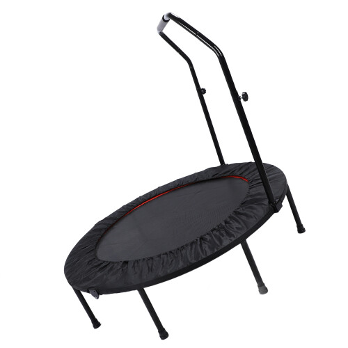 48in Foldable Trampoline with Handle Strong Load 2