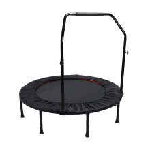48in Foldable Trampoline with Handle Strong Load