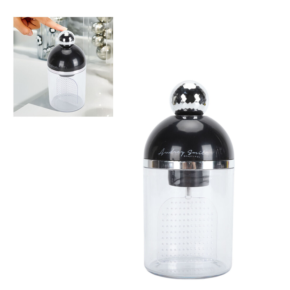 Electric Facial Cleanser Foam Cup Waterproof Rechargeable 200mAh Black-image-OPC-PKDZYVW-NEW