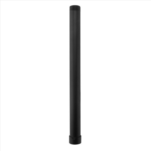 Black Shower Extend Pipe 30cm Length Shower Mixer Pipe Brass Bath 1