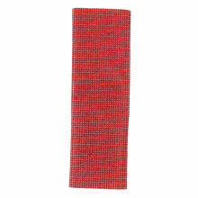 Microphone Sleeve Red Shining Rhinestone Plastic