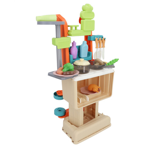 Set da cucina per bambini - Kit carrello giocattolo in plastica