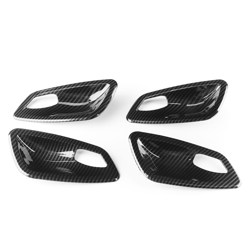 4Pcs Carbon Fiber Texture Interior Door Handle 8320539070087