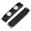 1 Pair Replacement TV Speaker Core Compatible for 10