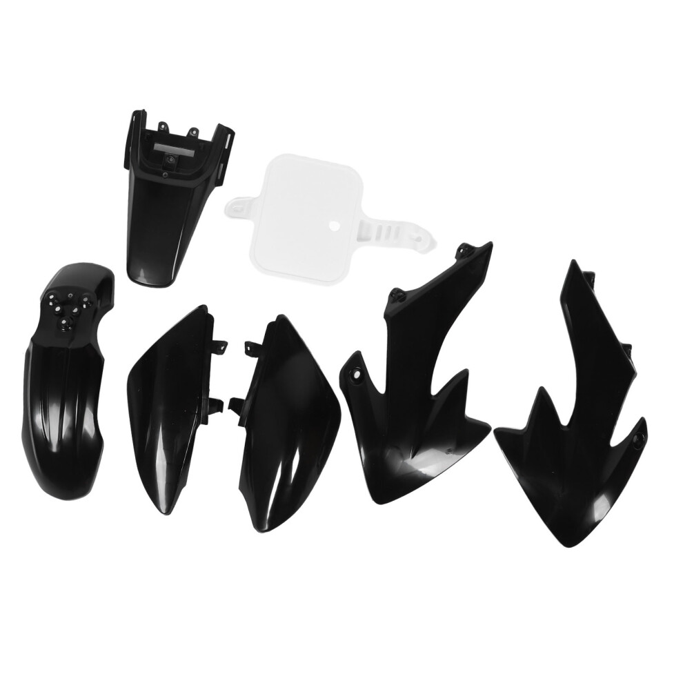Motorcycle Fairing Body Work Kit For Crf50 Xr50 50Cc To 160Cc & Black/White 4621348808781