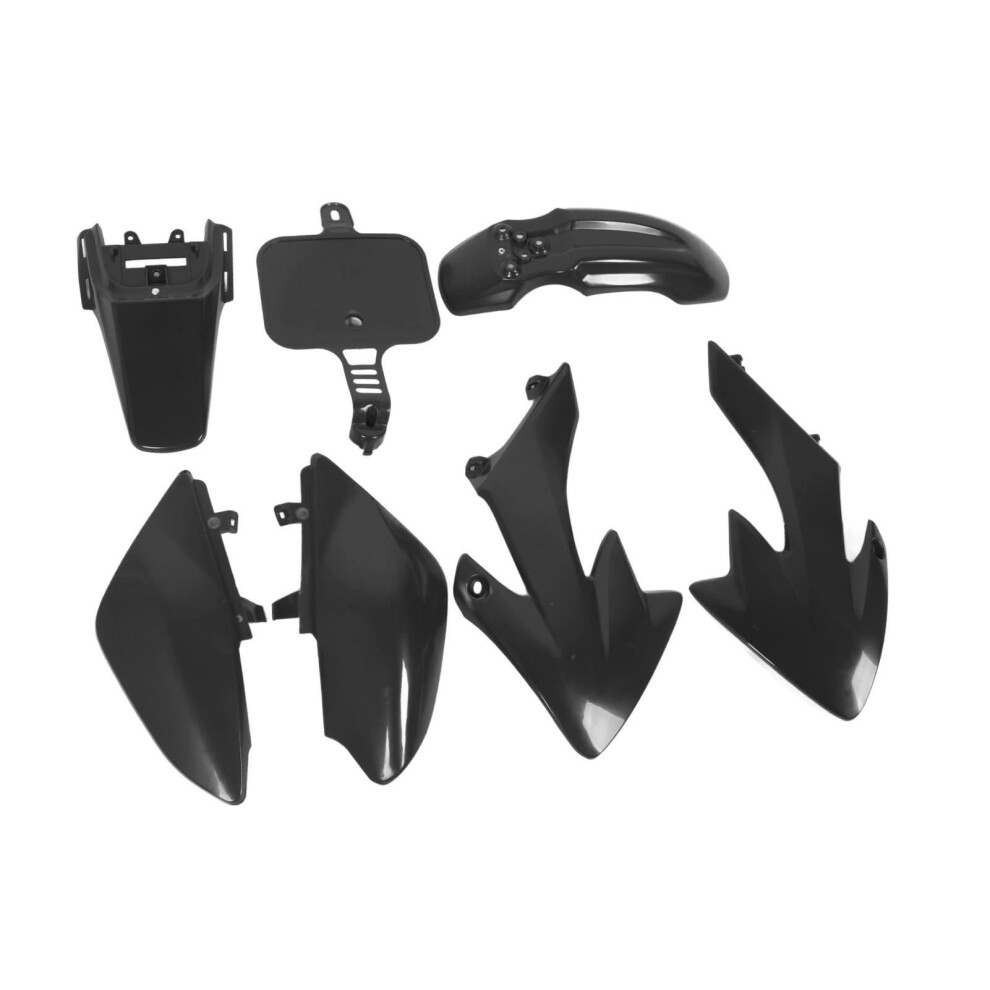 Motorcycle Fairing Body Work Kit For Crf50 Xr50 50Cc-160Cc Black 4911348808776