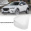 Mazda CX-3  Side Mirror Cover Cap Replacement Unpainted White Right 3