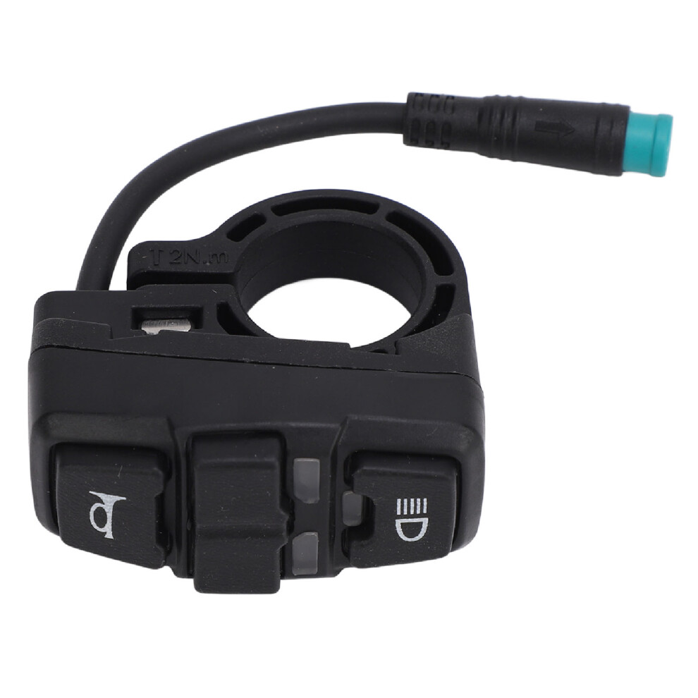 3 In 1 Electric Scooter Function Switch Abs Head Horn Turn Control For M5 Light 7641348812011