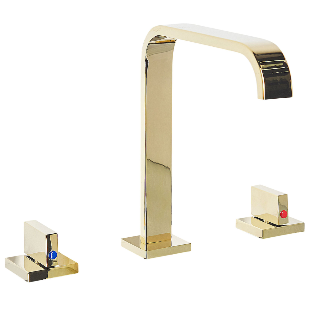 Basin Mixer Tap KAGERA Brass Gold
