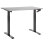 Beliani Manual Adjustable Standing Desk DESTINES 120 cm 72 cm Grey/ Black 1