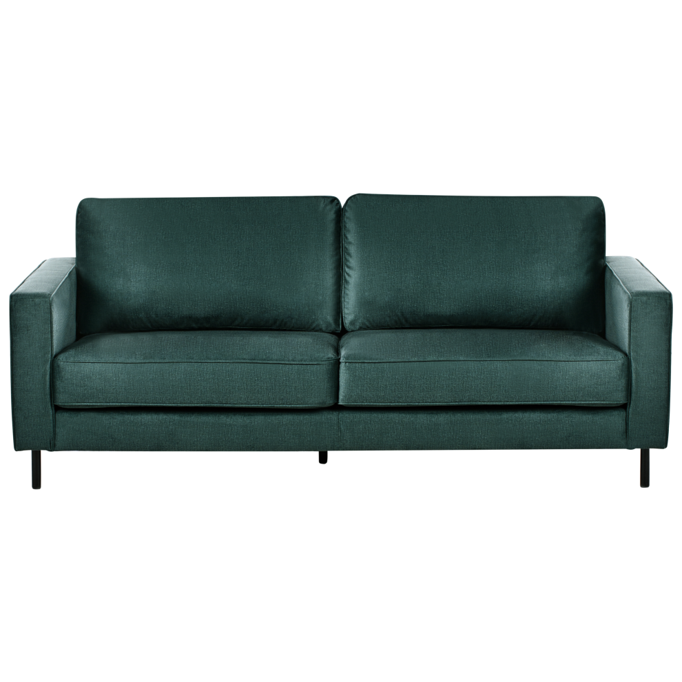 Sofa 3 Seater SAVALEN Velvet Dark Green