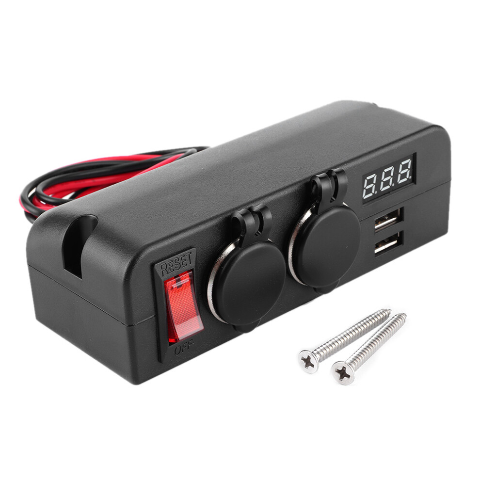 Cigar Lighter Socket Splitter 3 In 1 Multifunction 8320539071756