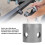 Adjustable Trailer Jack Pipe Mount  lbs Metal Weldable Bracket 5