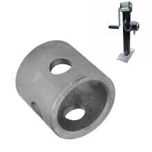 Adjustable Trailer Jack Pipe Mount lbs Metal Weldable Bracket