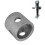 Adjustable Trailer Jack Pipe Mount  lbs Metal Weldable Bracket 1
