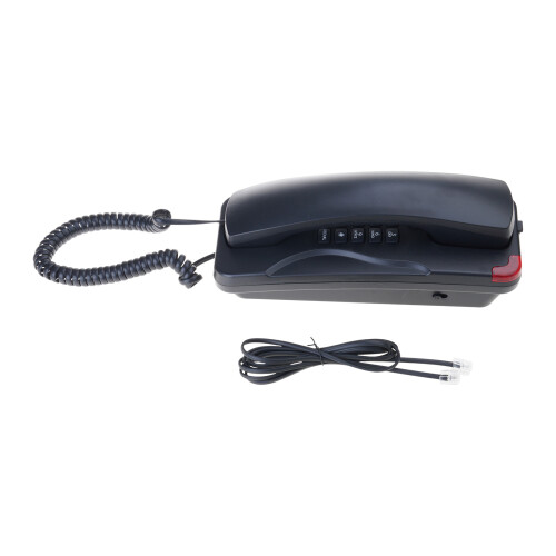 Mini Phone Wall Mountable Telephone Incomings Caller LCD Display