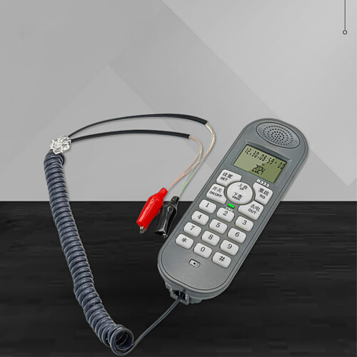 Efficient Corded Telephone Caller Systems Redial Feature And 1