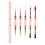 5 Pcs Nails Art Brushes Set with Double-Ended Nails Art Liner 7