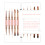 5 Pcs Nails Art Brushes Set with Double-Ended Nails Art Liner 6