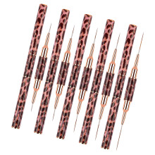 5Pcs Nail Art Brushes,Super Fine Thin Liner Nail Brush Set for