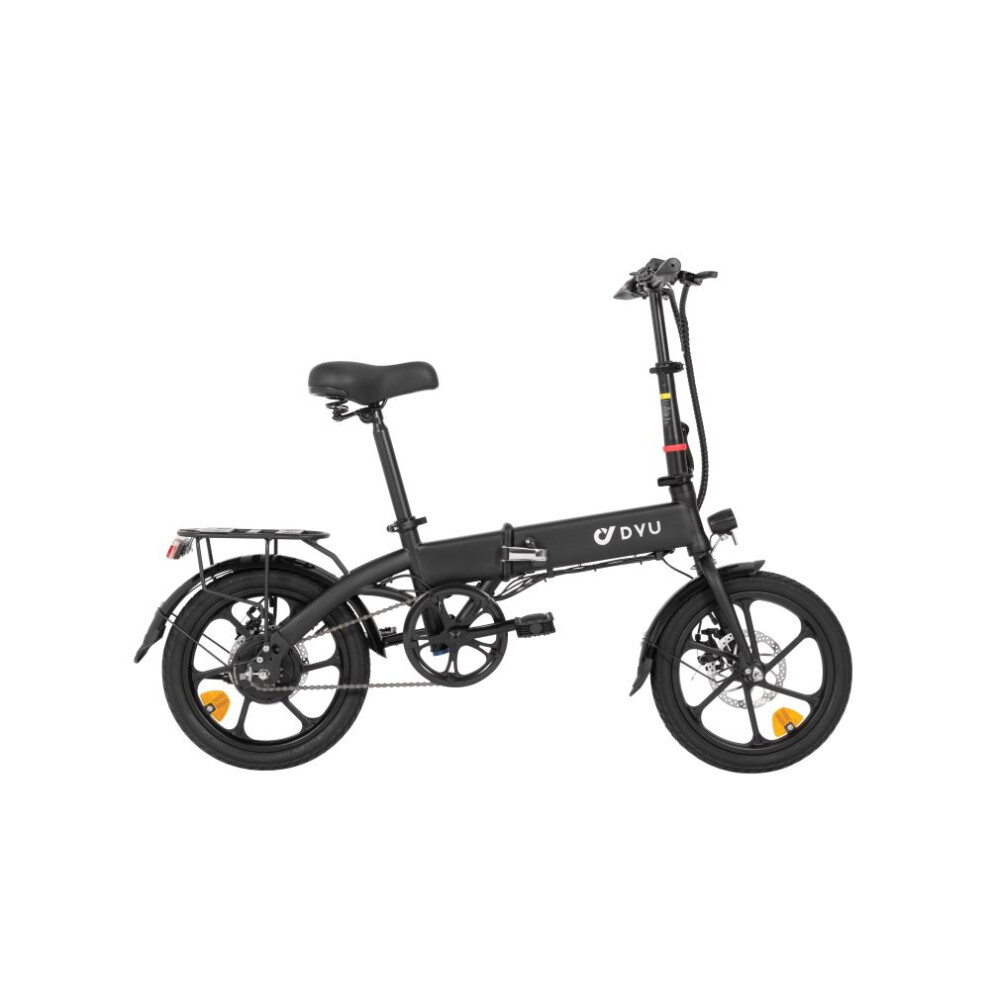 DYU A1F Folding Electric Bike Removable Battery 40KM Range 16'' Tire-image-OPC-PKF2FFT-NEW