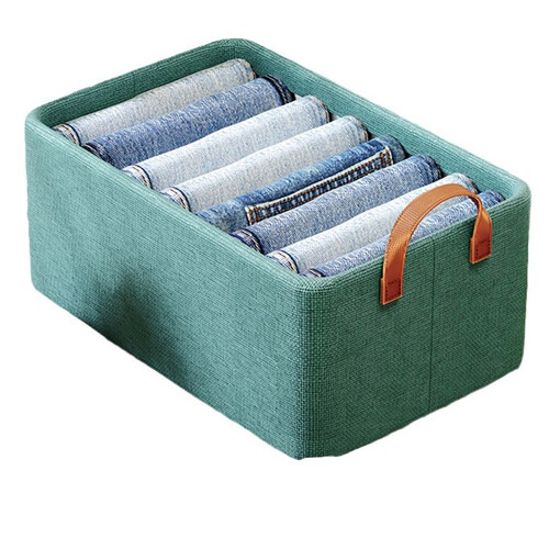 Foldable Home Clothes Storage Bins Large Capacity With Clear