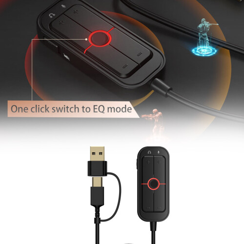 External Independent USB Sound Card Featuring Footstep, 1
