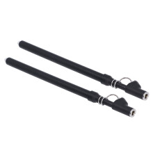 2 piezas de manómetro de presión de aire de doble cabeza 20-220 psi