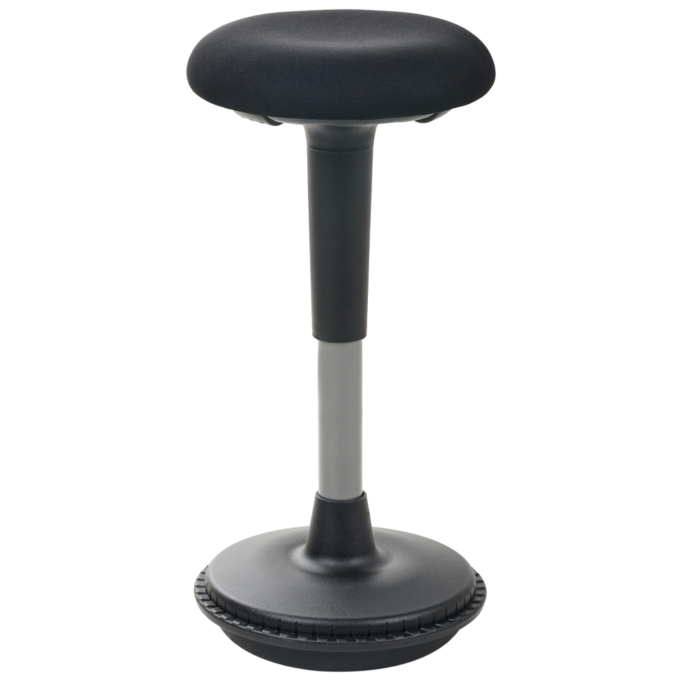 Wobble Stool ESTELL Fabric Black