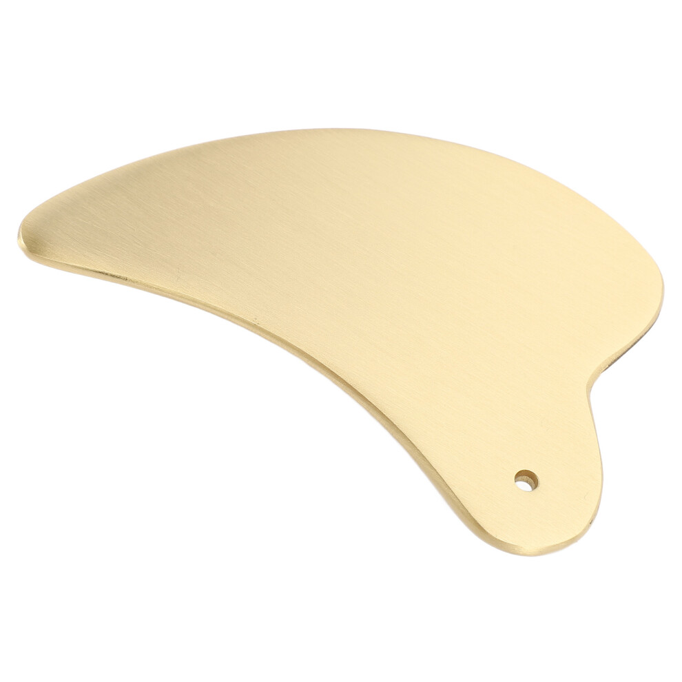 Copper Gua Sha Facial Tool for Lifting, Portable Face Scraping Board