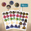 38 Pcs Self-Adhesive Labels Sticker Ramadan Sticker Eid Mubarak 4