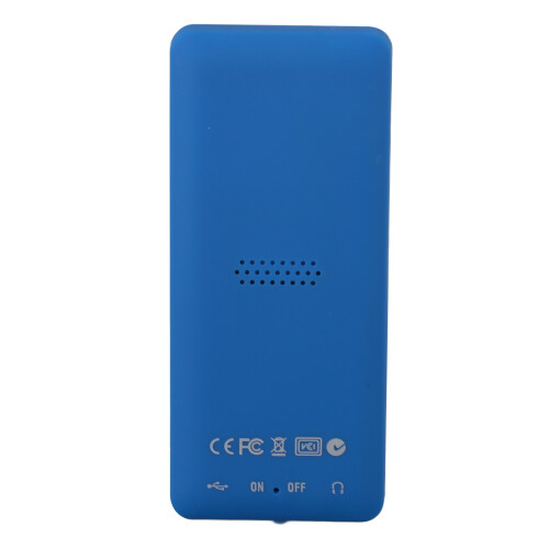 MP3-Player mit Sprachfunktion, Video, Bluetooth 5.0, 1,82" TFT-Bildschirm, Blau 2