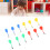 12Pcs Magnetic Darts Plastic Replacement Darts for 12