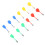 12Pcs Magnetic Darts Plastic Replacement Darts for 9