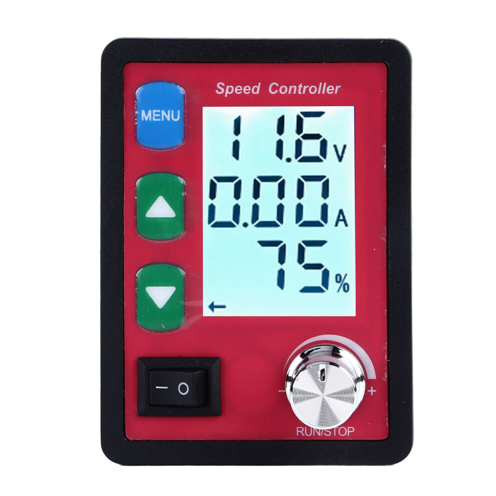 15A Lcd Motor Speed Controller With Remote, Overload Protection, Dc 6-55V 9481348818488