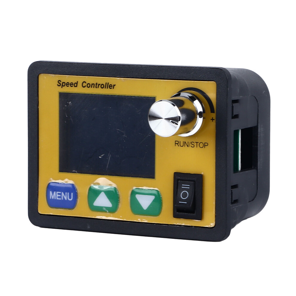 Dc Motor Speed Regulator Cw Ccw Lcd Display 6-55V Button Knob Controller Au 3191348818529