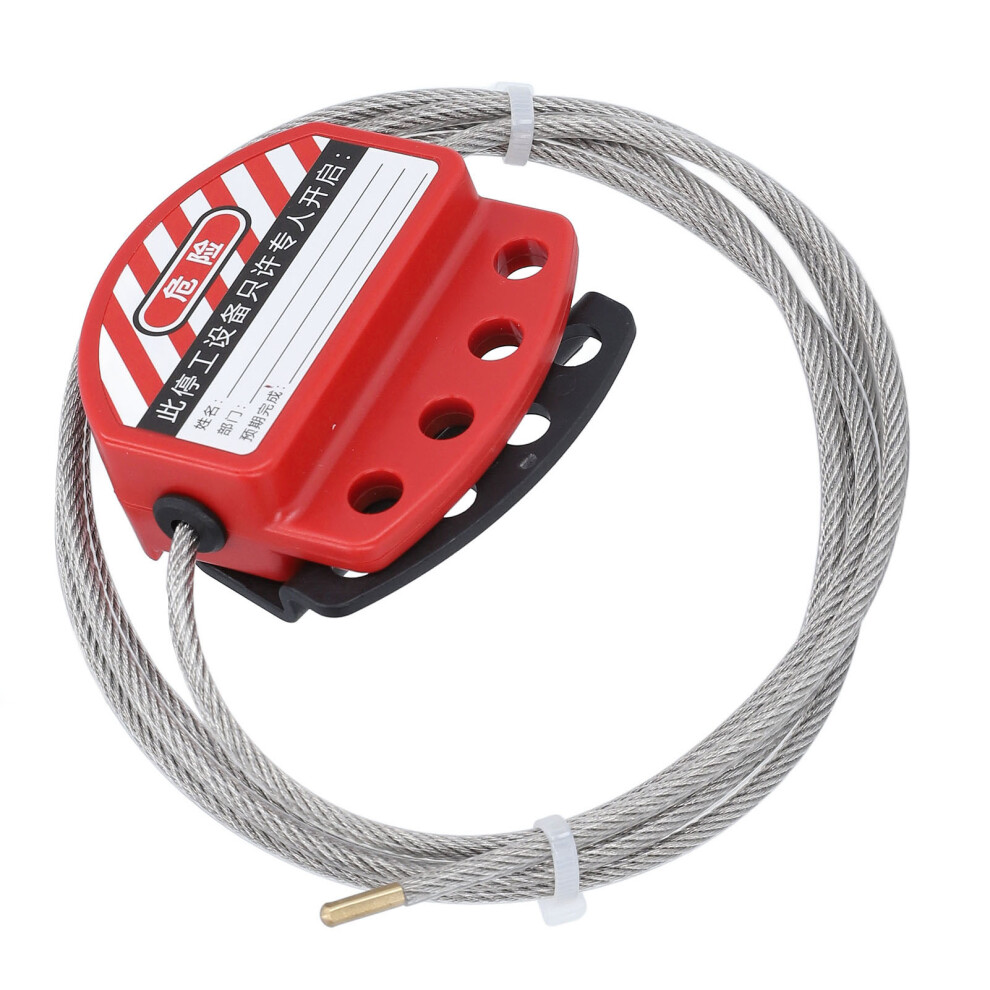 Bd L11 4 Lockout Cable Lock 4Mm Stainless Steel Safety Lock For Maintenance 9471348818670