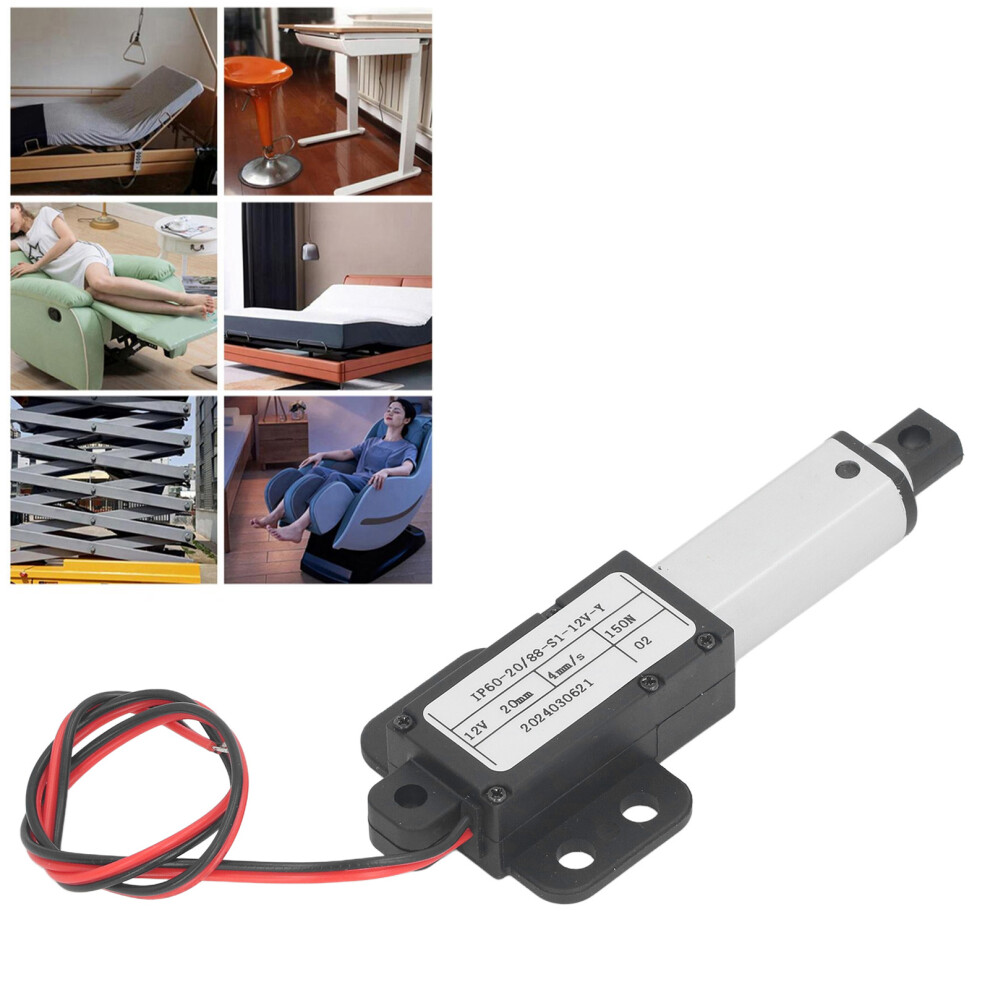 150N 20Mm Linear Actuator For Automation & Tv Lift Systems 4911348818966