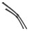 1 Pair Car Front Windscreen Windshield Wiper 4