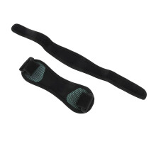 Adjustable Shock Absorption Patella Strap Knee Brace for Soccer & Running, Green
