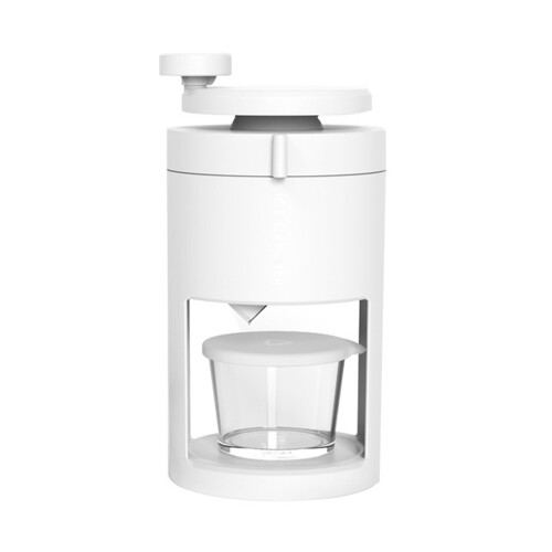Machine à glace pilée - Blanche, 200 ml, 270  150  136 mm 2