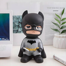 (Batman)Salvadanaio salvadanaio The Avengers simpatico cartone animato Capitan America regalo bambini