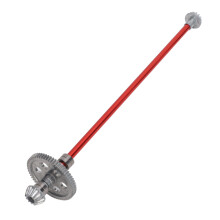 Arbre d'entraînement central en zinc-aluminium rouge 124008 voiture RC